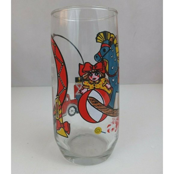 Vintage 1984 Pepsi Christmas Collection "Toyland" Collectible Drinking Glass - Picture 2 of 6